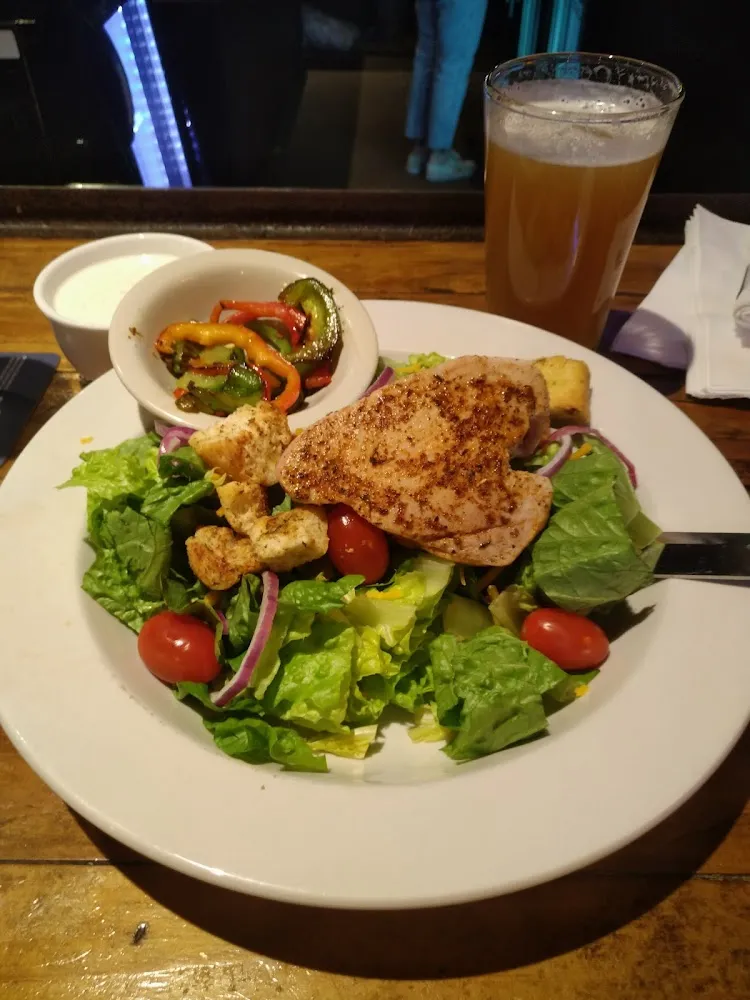 Ahi Tuna Steak Salad Modified Though